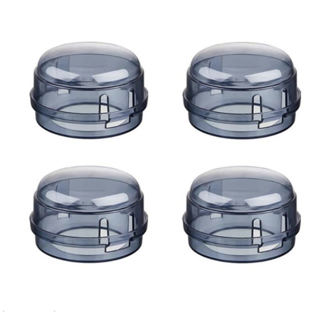 Stove knob child safety covers